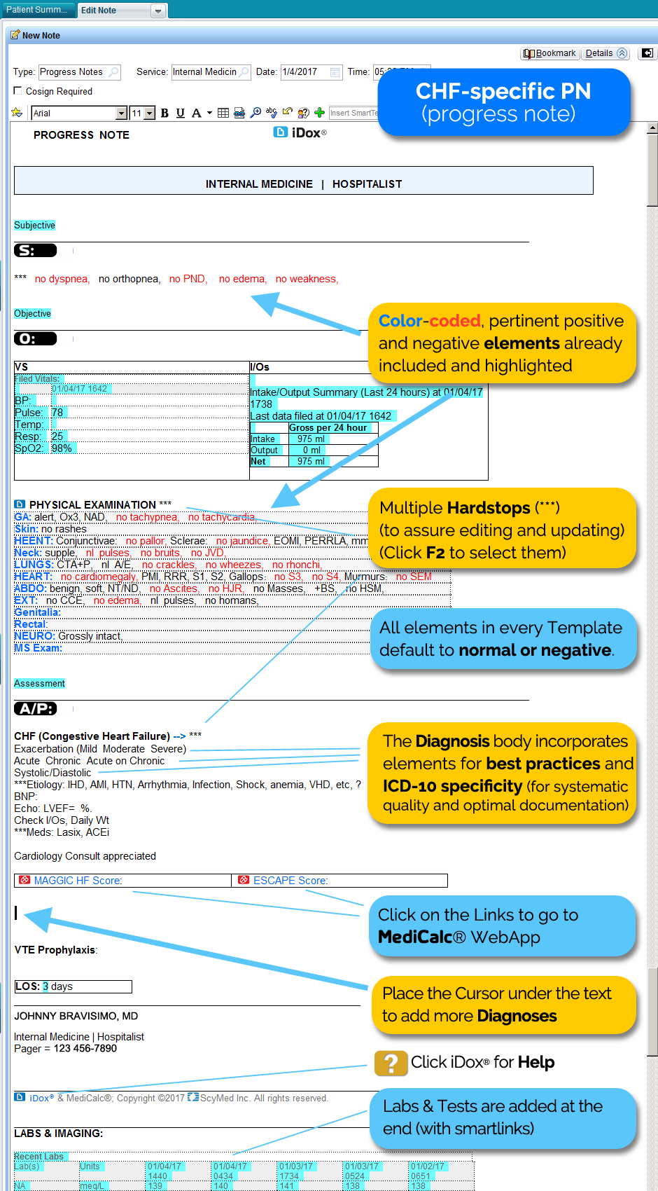 Epic Note Templates